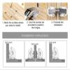 10-Pack 90° No-Drill Cabinet Hinges, 3/4-Inch, Soft-Close view 4