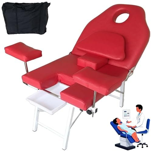 Gynecological Examination Chair, Portable Folding Delivery Table for Medical Use