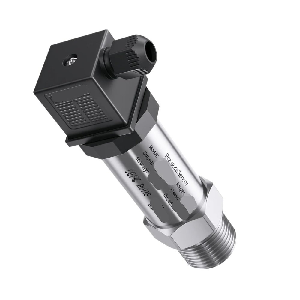 0.1 bar / 1 bar / 10 bar / 600 bar / 20 MPa Pressure Transmitter Sensor, 0–3.3 V, G1/4, for Water, Gas and Liquids (0–0.2 bar)