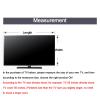 HAJHI TV Cover, Dustproof, for 24–86-Inch TVs, 43 in/99 × 59 cm, Gray view 2