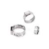 ByNGSDCC 304 Stainless Steel Single-Ear Hose Clamps, 22.0–50.0 mm (27.5 mm) view 2