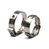 ByNGSDCC Hose Clamps, 10-Piece Single-Ear Clamp Ring Assortment, 5.3–31.6 mm, Multiple Sizes, 304 Stainless Steel, Pinch Clamps for Sealing (13.7–16.2 mm) view 1