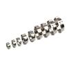 ByNGSDCC Hose Clamps, 10-Piece Single-Ear Clamp Ring Assortment, 5.3–31.6 mm, Multiple Sizes, 304 Stainless Steel, Pinch Clamps for Sealing (13.7–16.2 mm) view 2