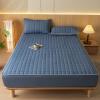 Quilted Mattress Protector for Double Bed, Hypoallergenic, 25 cm Deep, Elastic and Soft, 150 x 200 cm view 1