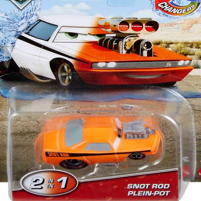 Mattel 1:55 Color Changers Raging Snot Rod Car, 1-Pack