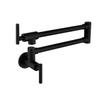 OWOHYG Black Folding, Swivel Wall-Mount Kitchen Faucet view 1