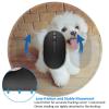 Tcoay Waterproof 8-Inch Round Mouse Pad, Non-Slip Rubber Base, Maltese Dog view 4