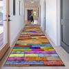 Long Hallway Runner Rug, Non-Slip, Washable, 70 x 140 cm view 2