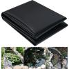MARXAN Black HDPE Pond Liner, 0.13 mm/5 mil, Foldable Waterproof Fish Pond Membrane, 5 x 5 m view 1