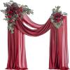 Tkasniy 4-Piece Artificial Wedding Arch Flower Set view 1