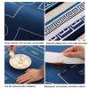 CYHTYM Non-Slip, Noise-Reducing Mahjong Mat, Brown, 1.80CM/31.5" view 3