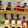 Wall-Mounted LED Wine and Liquor Rack with Glass Holder view 4