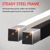 Freestanding Laundry Storage Shelf, Black, 70 x 60 x 95 cm view 4