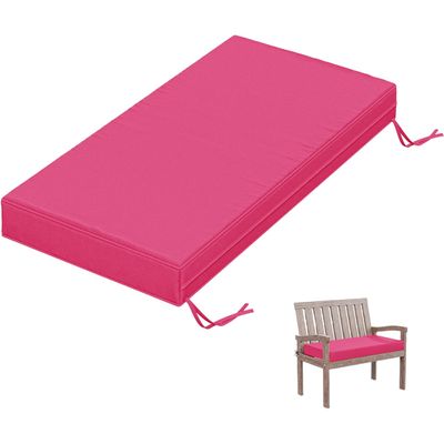 5 cm Thick Waterproof Bench Cushion, Non-Slip, No. 4, 150 x 45 x 3 cm