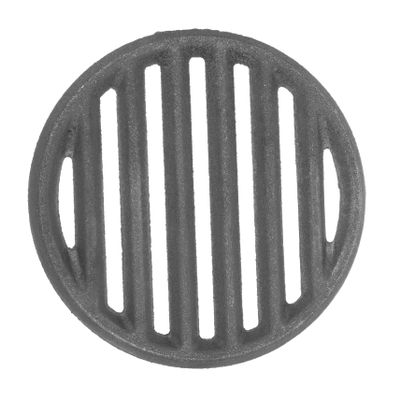 Hemobllo Round Cast-Iron Grill Grate for Outdoor Cooking, 1 Piece
