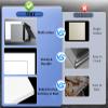 Dailify Metal Access Panel, Gray, 12 x 22 in (300 x 550 mm) view 4