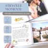 Wedding Guest Book Stickers (14 A5 Sheets, 281 Stickers) with German Text & Heart Motifs view 4