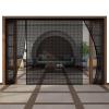 Black Magnetic Insect Screen Door, 295 x 205 cm, No Drilling view 1