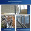 SXEVZOO 304 Stainless Steel Cable Mesh, 6 cm/2 mm Flexible Cable Railing Safety Net, Poultry Fence Mesh Animal Barrier (0.8 x 15 m) view 2