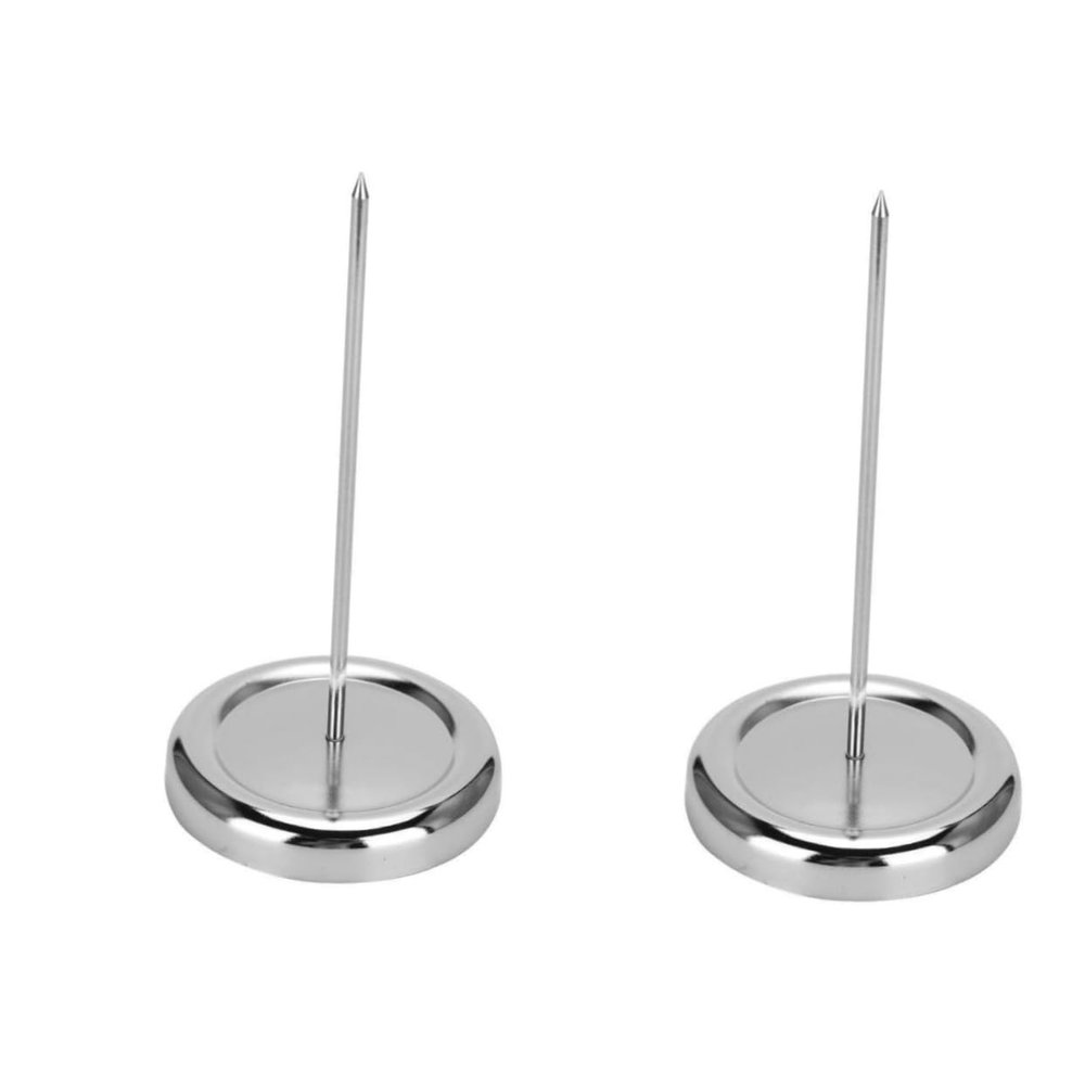 HOODANCOS 2-Piece Stainless Steel Receipt and Memo Holder
