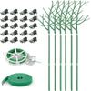 Plastic Plant Trellis, 6-Pack, Adjustable Supports, 69.8 cm view 1