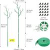 Plastic Plant Trellis, 6-Pack, Adjustable Supports, 69.8 cm view 2