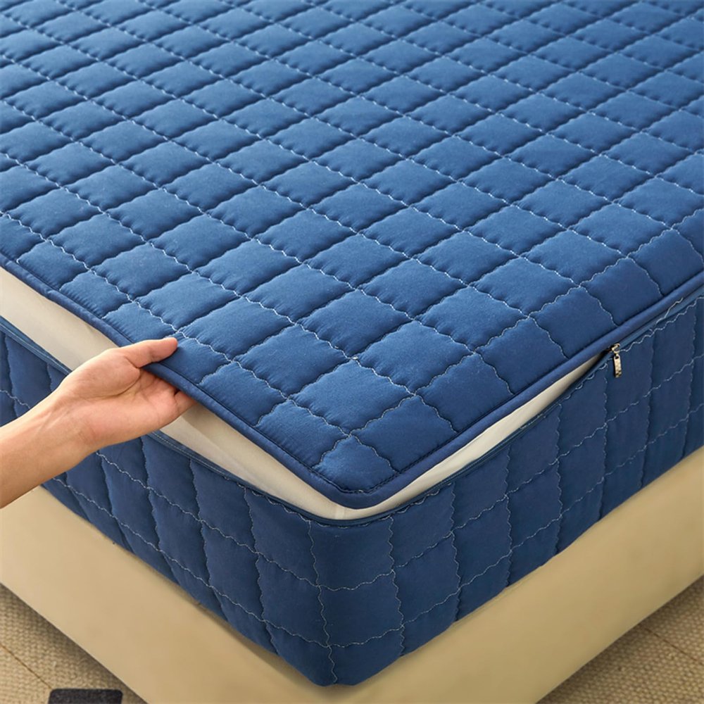 Zipper Mattress Encasement 150 x 200 + 23 cm, Quilted