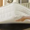 Zipper Mattress Encasement 130/140 x 190 cm, Adjustable, Five-Sided Quilted Mattress Protector (150 x 190 + 35 cm, A) view 3