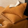 Ultra-Soft Cotton-Linen Bedding Set, 3-Piece, Solid Color 5, 220 x 240 cm view 4