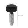 Luxshiny 2-Pack Stainless Steel Retractable Spring Plungers with Knurled Handle view 2