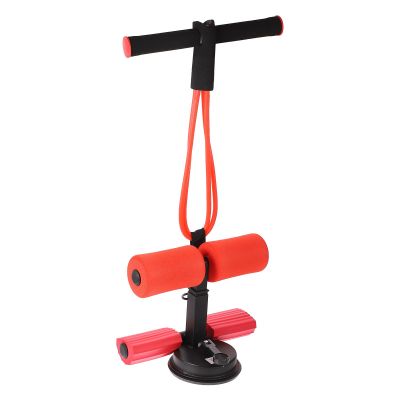 UKCOCO Sit-Up Aid with Strong Suction Cup for Smooth Floors or Tiles, Spring Trainer for Home Muscle Training