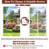 Magnetic Fly Screen Door, 130 x 275 cm, White view 4