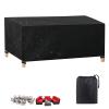 ZUROJ Waterproof Patio Furniture Cover 171 x 111 x 115 cm, 420D Oxford Fabric view 1