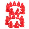 HEMOTON 2 Sets Mini Sports Cones, Red, 20 Pieces Each view 2