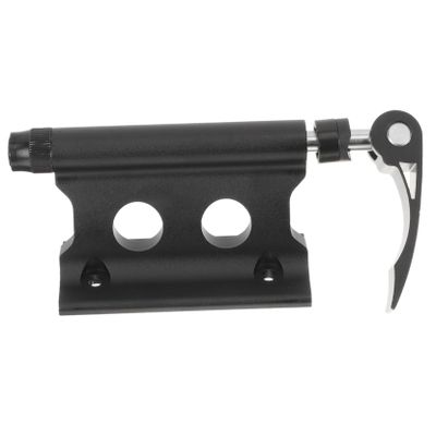 Black Metal Bicycle Fork Mount with Quick Release