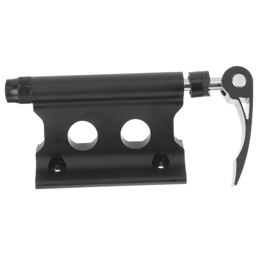 Black Metal Bicycle Fork Mount with Quick Release