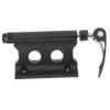 Black Metal Bicycle Fork Mount with Quick Release view 1