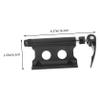 Black Metal Bicycle Fork Mount with Quick Release view 2
