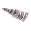 HRTUFN MIUYTRN Aluminum Profile Corner Brackets, 20 pcs, 2020 Silver view 1