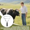 Livestock Mouth Opener, Heavy-Duty Veterinary Tool with Ergonomic Non-Slip Handle view 2