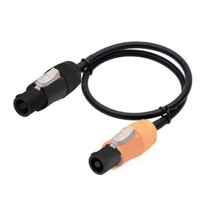 ROBAUN Waterproof Stage Lighting PowerCON Cable, NAC3FCA/NAC3FCB, 250 V 20 A, 9 m