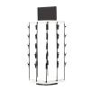 Generic Chip Bag Holder with Rotating Function, 5-Tier System view 1