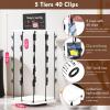 Generic Chip Bag Holder with Rotating Function, 5-Tier System view 4