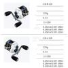 BCJMKDX Saltwater Fishing Reel, Shaft Drop Wheel Road Squid Reel, Left/Right-Handed (Left) view 2