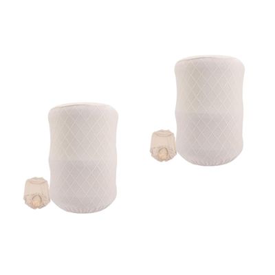 TOYANDONA 2-Piece Beige Neoprene Bucket Covers for Water Dispenser Containers