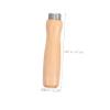 WHAMVOX 4-Piece File Handle Set, 4 mm Ergonomic Wooden Handles with Comfortable Grip view 2