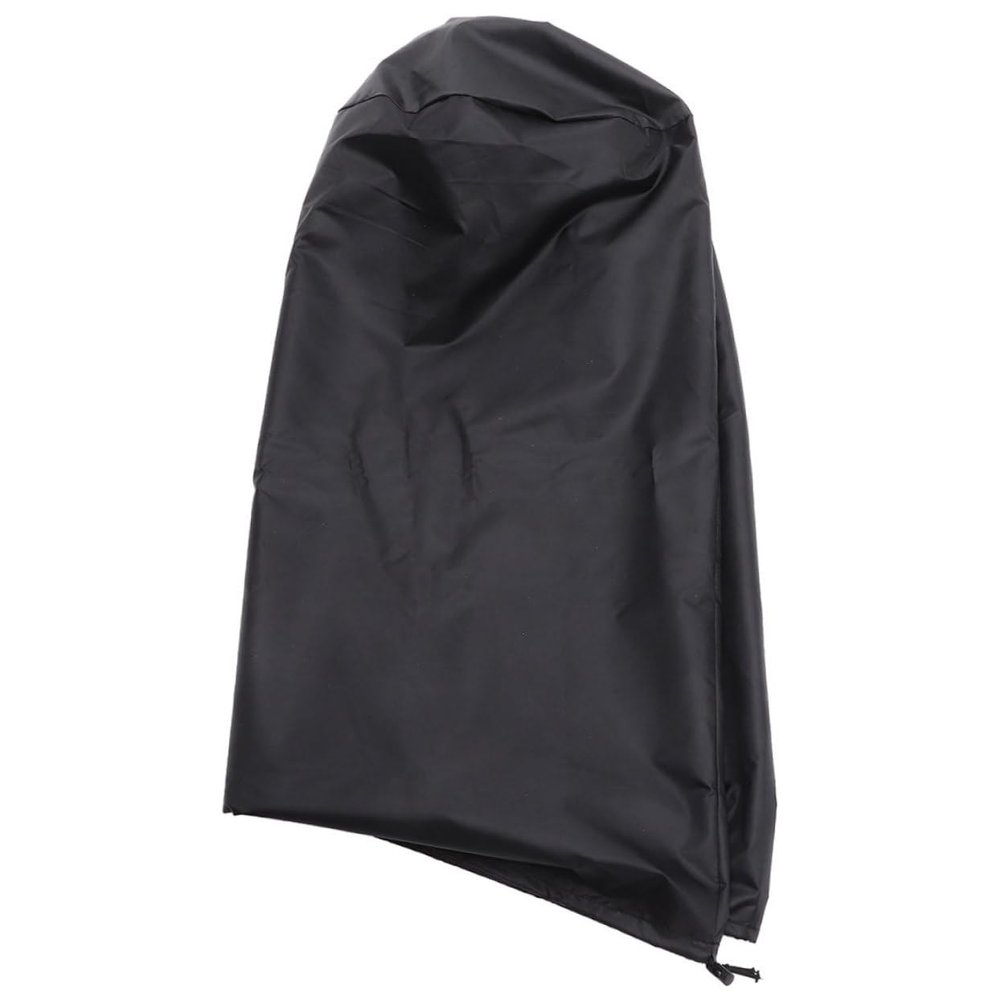 Black Oxford Fabric Water Barrel Cover for Outdoor Use