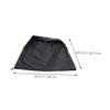 Black Oxford Fabric Water Barrel Cover for Outdoor Use view 2