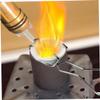 HOODANCOS 3-Piece Melting Crucible Set for Jewelry Casting with Sturdy Tongs view 3