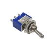5/10-Pack OFF-ON MTS-103 3-Pin 3-Position Mini Latching Toggle Switch SPDT AC Copper MTS102/MTS103 view 3